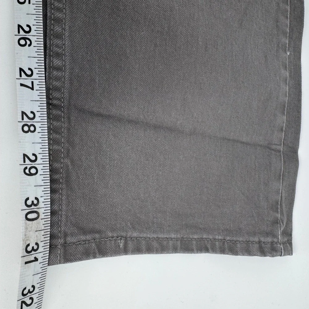 Levi's 505 Regular Fit Jeans Mens 38x32 Gray Stretch Straight Leg Pants NEW